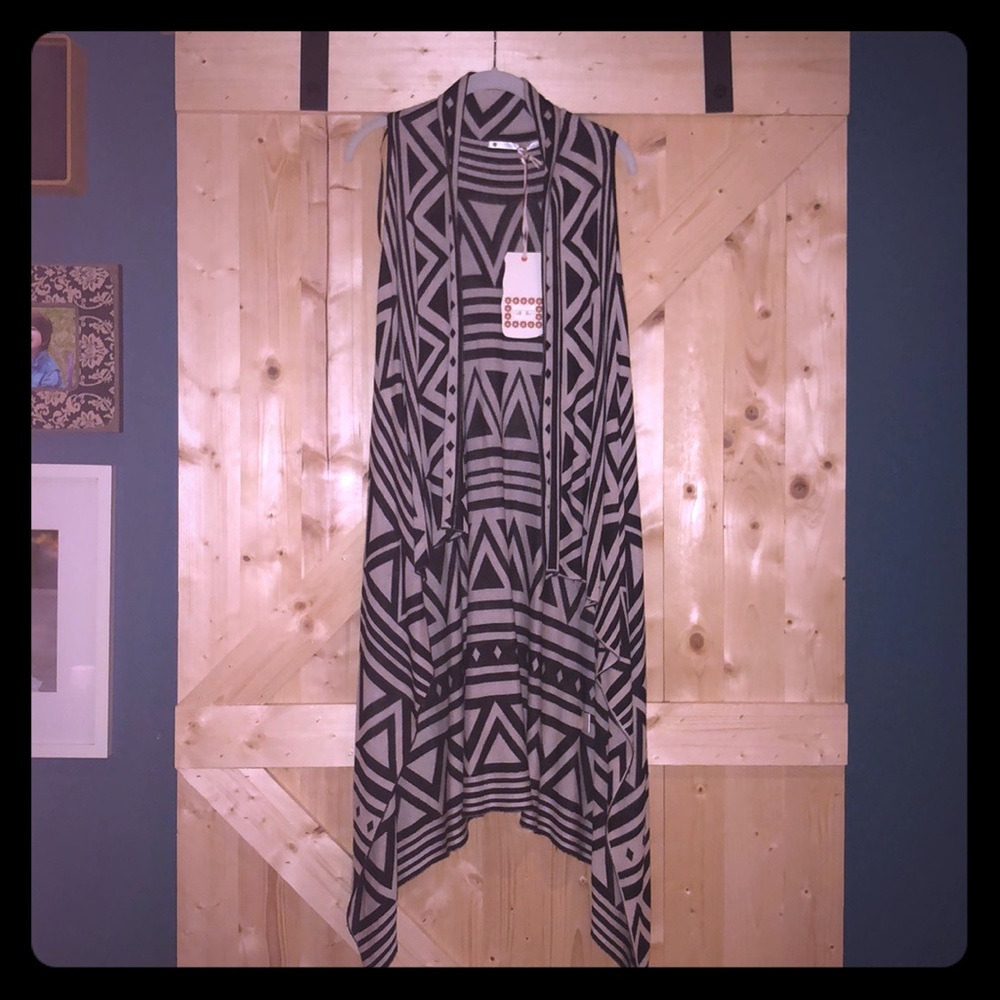 Chelsea and Violet Duster Vest